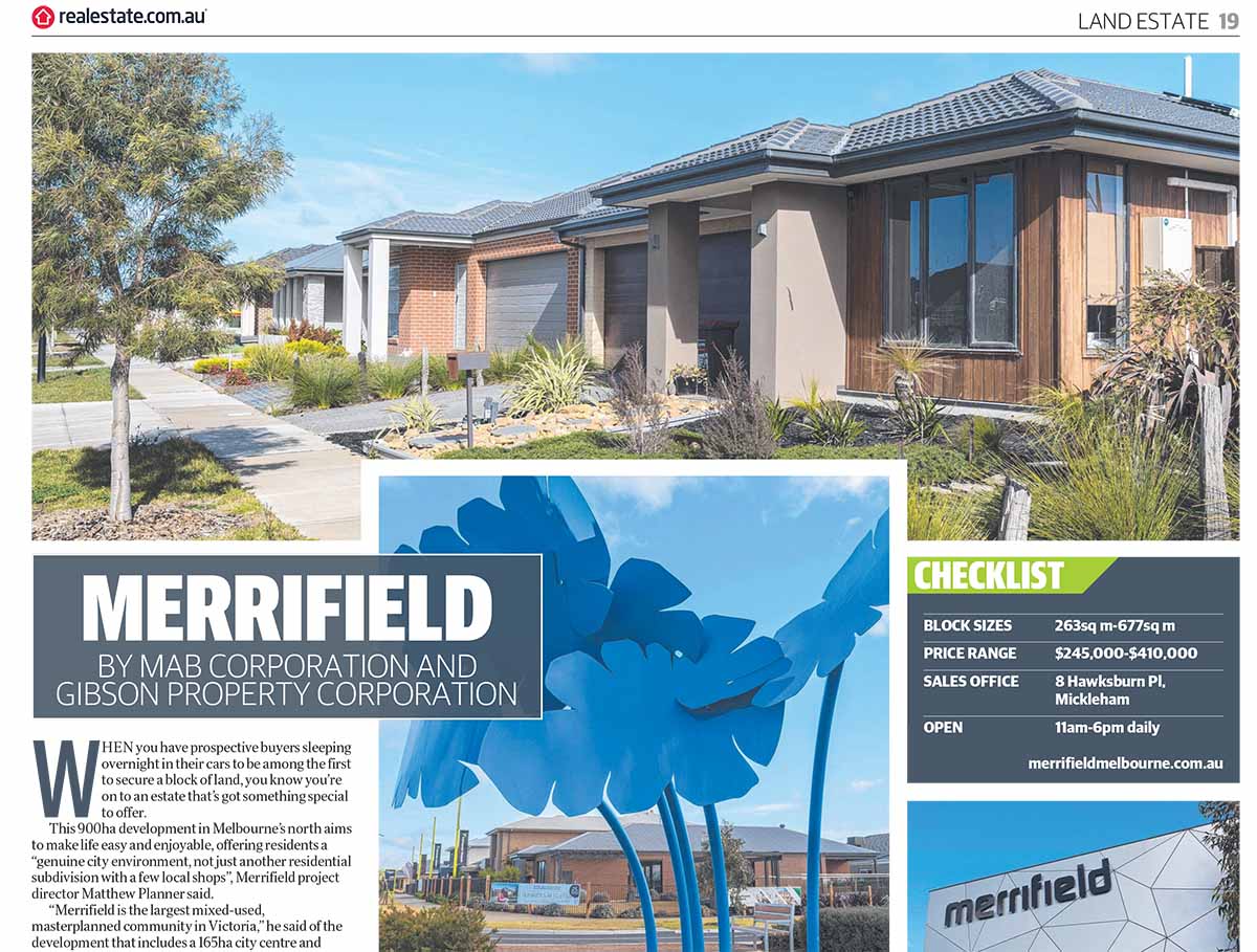 MERRIFIELD by MAB Corporation and Gibson Property Corporation MAB